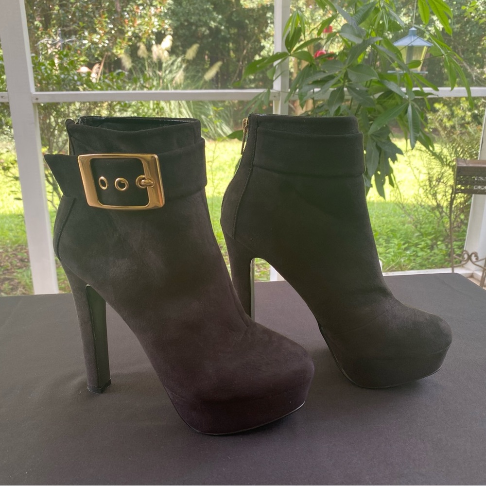 ALDO BLACK BOOT HEELS DISANTIS Size EU 37.5 / US 7